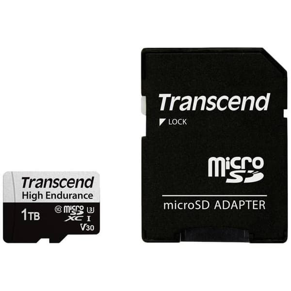 Transcend USD350V 1TB Class 10 microSD-kort, UHS-I