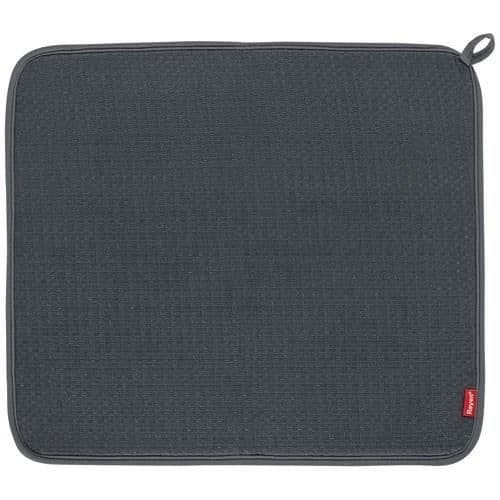 Avlastningsmatta - RAYEN - I Mikrofiber - 40x46cm - Mörkgrå