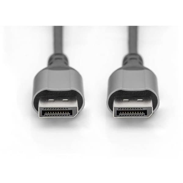 Adapter - DIGITUS - DB-340105-010-S - Skärmad - 1m - DisplayPort hane