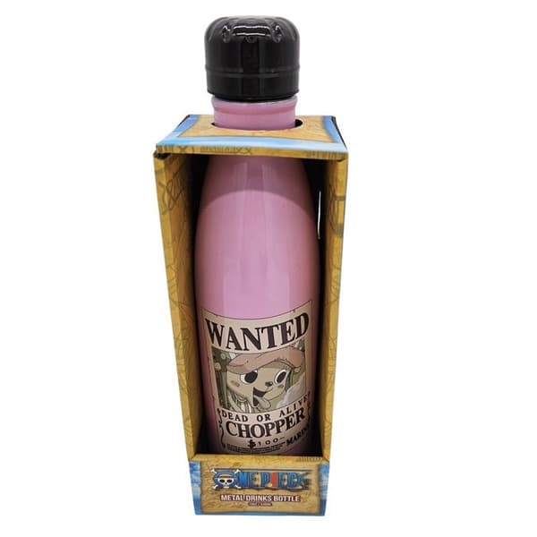 "One Piece - Metallflaska 'Wanted Chopper' 540ml"