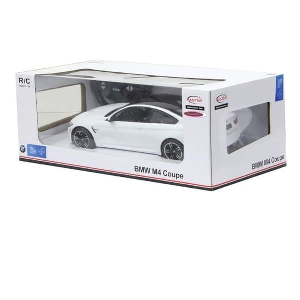 Lekerbil - JAMARA - BMW M4 Coupe - Vit - 33,4 cm - Inredning