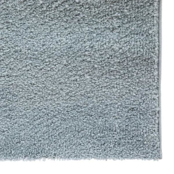 Tapis - ATMOSPHERA - 100x150cm - Jute - Polyester - Blå