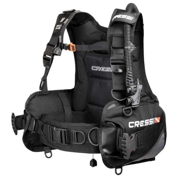 Stabiliseringsväst - Cressi - Solid Plus - Unisex - XL - Svart