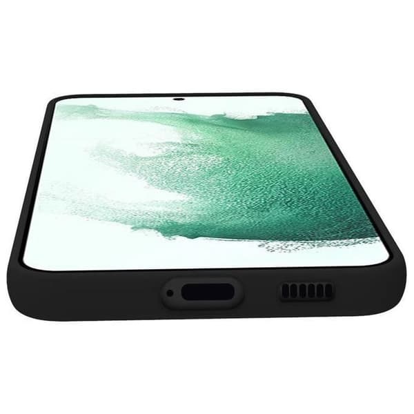 Baksida - Krom - Galaxy S22 5G - Svart - Hård - Unisex