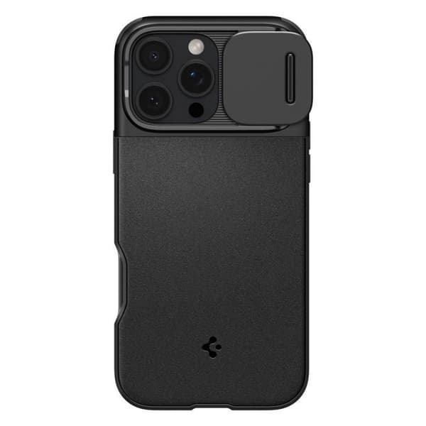 Spigen Optik Armor MagSafe-fodral för iPhone 16 Pro - Svart