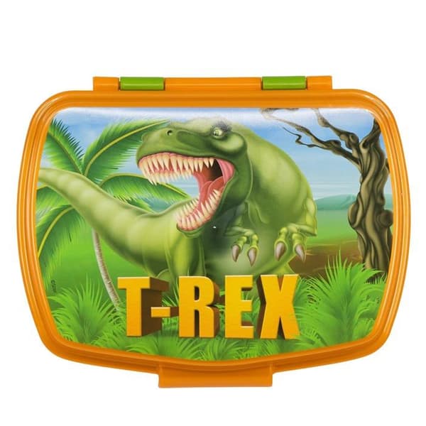 Lunchtbox - Stor - 26274 - Dinosaurie - 300ml - Rektangulär - Utan BPA