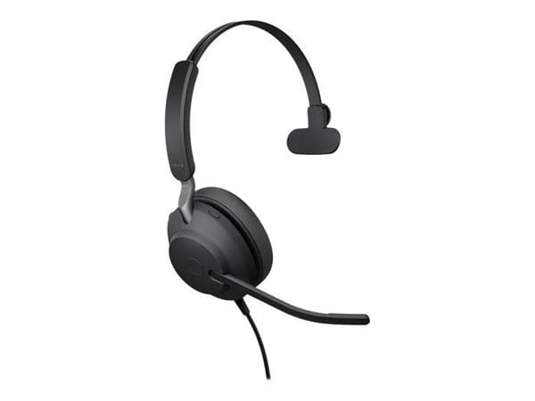 On-ear hörlurar - Jabra - Evolve2 40 SE - USB-C - Bullerdämpning - Stereo