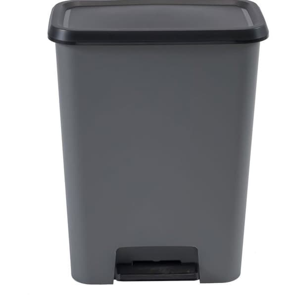 Pedalhink - CURVER - COMPATTA - 50 L - Grafitgrå - Polypropen
