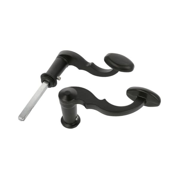 AMIG | Dubbel stöd 100SP | Zamak | Svart