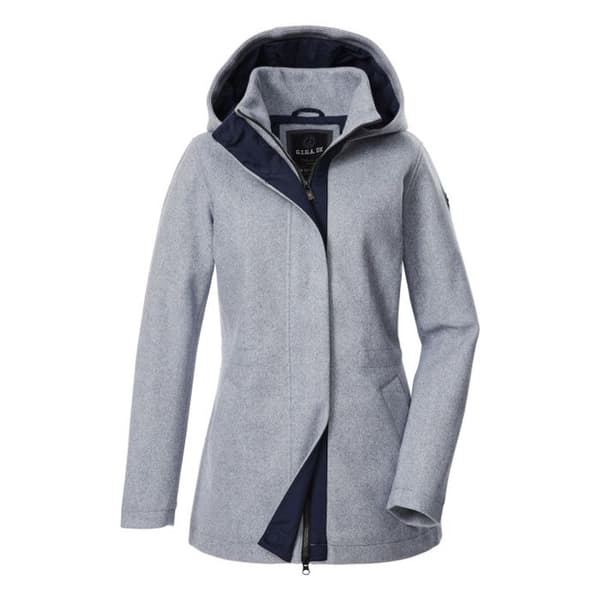 Kvinnors hoodie Killtec GW 78 - stålblå