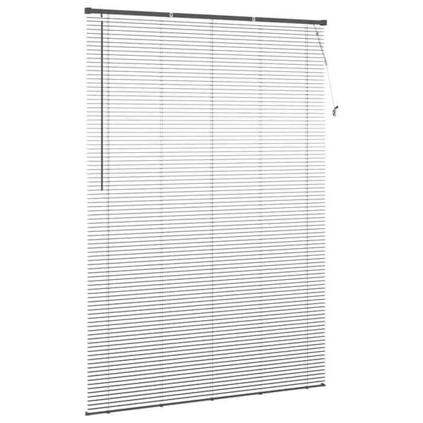 vidaXL Butik Vänster Grå Silver 213 x 150 cm PVC 42003704