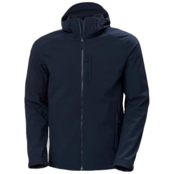 Helly Hansen huvtröja i bomull - marinblå - M