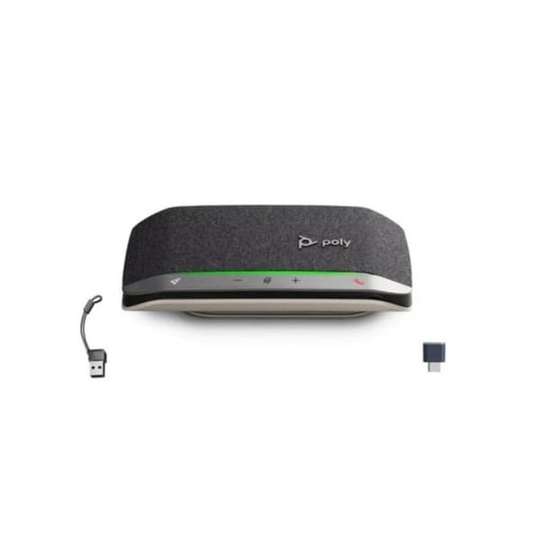 Poly Sync 20+ Högtalartelefon USB/Bluetooth med USB-C-adapter/A Professionell