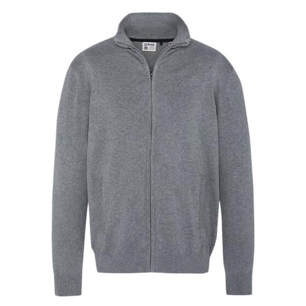 Grå Zip-Väst Herr Schott PLB120