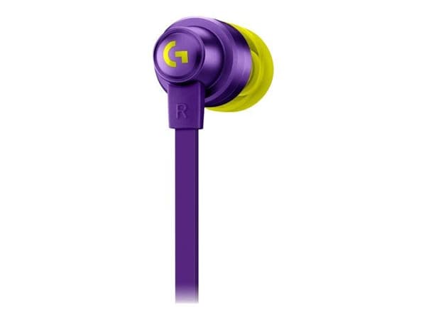 Spelheadset - Logitech - G333 - Lila - 3,5 mm minijack - USB-C