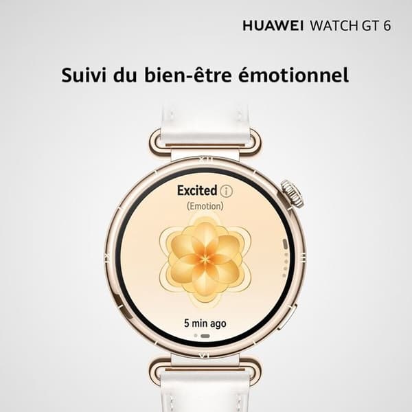 Huawei WATCH GT6 41MM VIT KOPPLAD KLOCKA