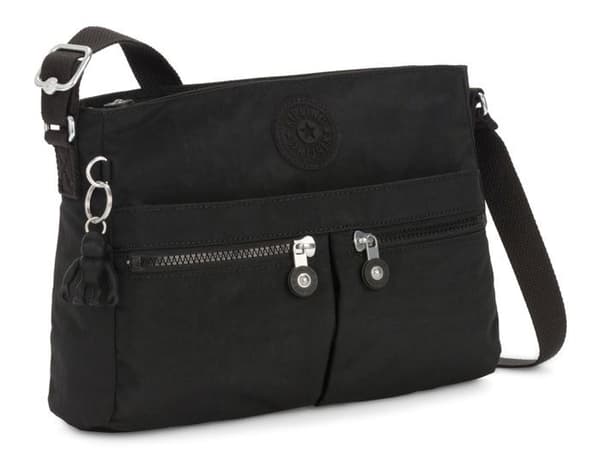 Axelväska - KIPLING - Basic New Angie - Svart - 27x20x7 cm - 290 g