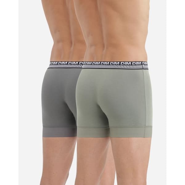 Set om 2 boxers i bomull 3D Flex Stay and Fit