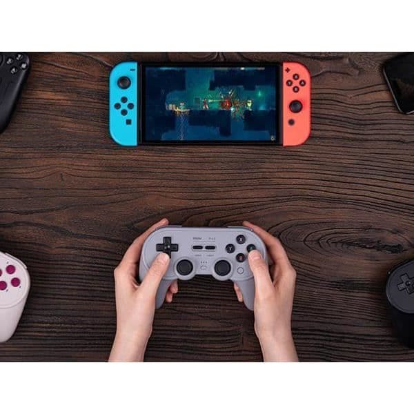 8BitDo PRO 2 Spelkontroll Hall Effect - Svart Ny Utgåva