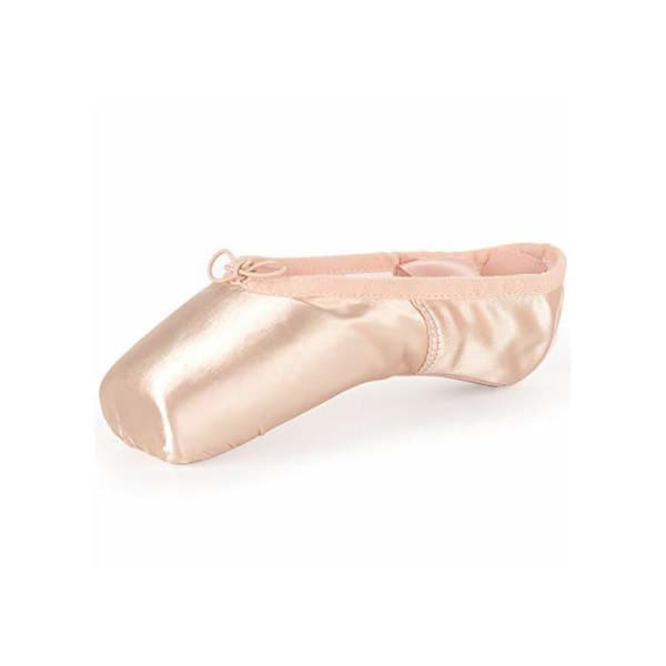 Punktbalettskor - Soudittur - Rosa - Satinband - Tåskydd