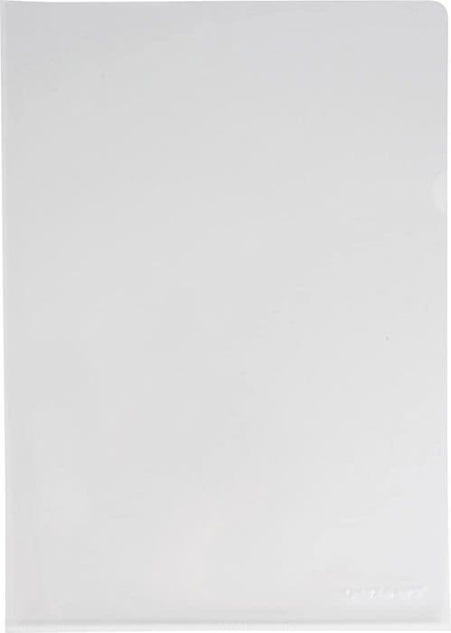 Presentationsficka - Q-CONNECT - KF14844 - 100-pack - A4 - Transparent - Färglös