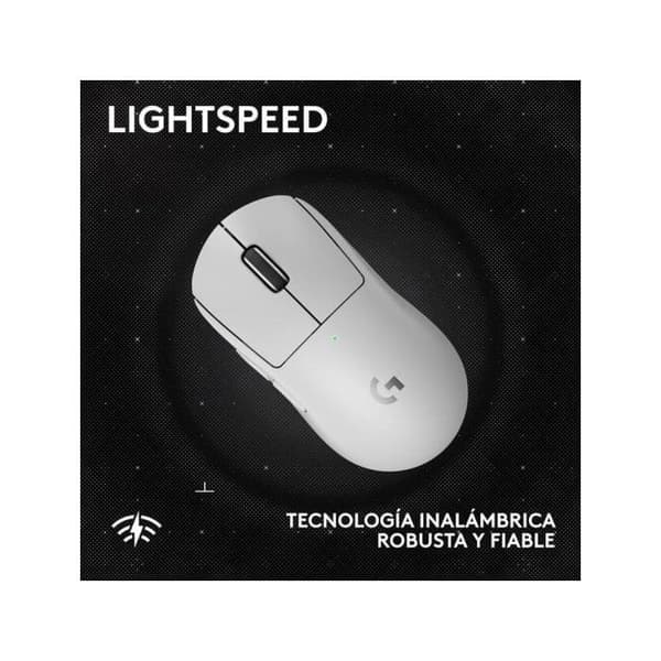 Logitech Pro X Superlight 2 Trådlös Mus 44000 DPI 5 Knappar 60g Vit