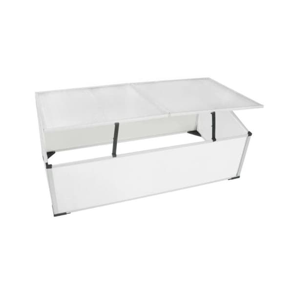 vidaXL Kallväxthus med 2 lock 110x55x41 cm