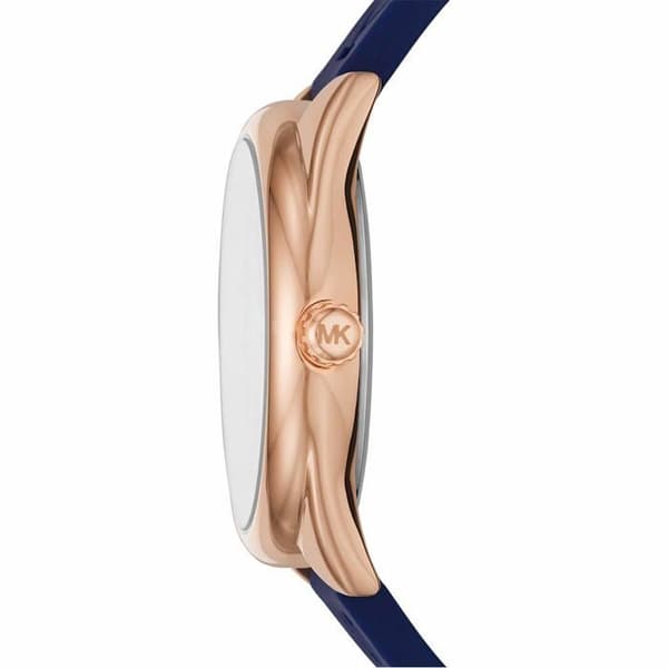 Klocka - Michael Kors - MK7140 - Analog - Kvarts - Blå Silikon