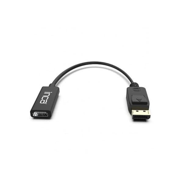 DisplayPort 4K-adapter - İnca - IDTH-05 - HDMI - 20 cm - Svart