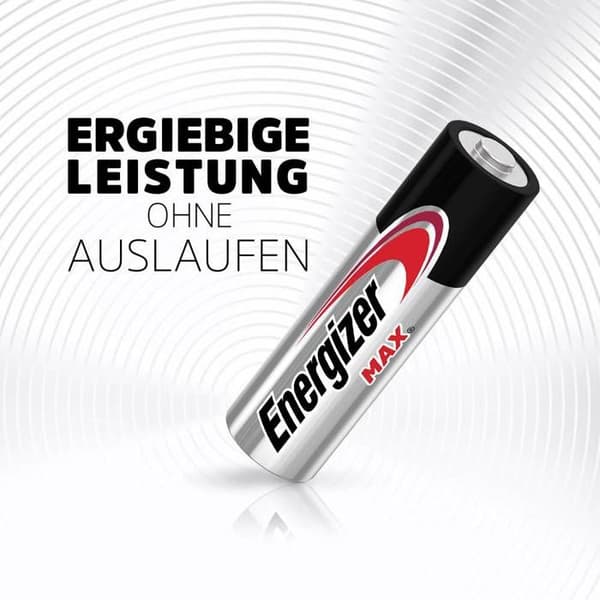 Energizer E301534200 Max 4+2 1,5 V alkaliskt batteri LR6 (AA) 6 st.