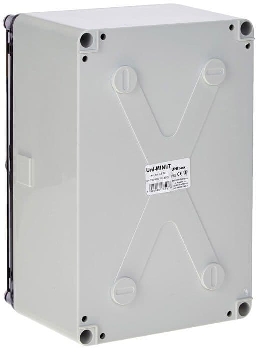 Elskåp - ELEKTRO-PLAST - ET-A249 - IP65 - 1 rad - Vit plast