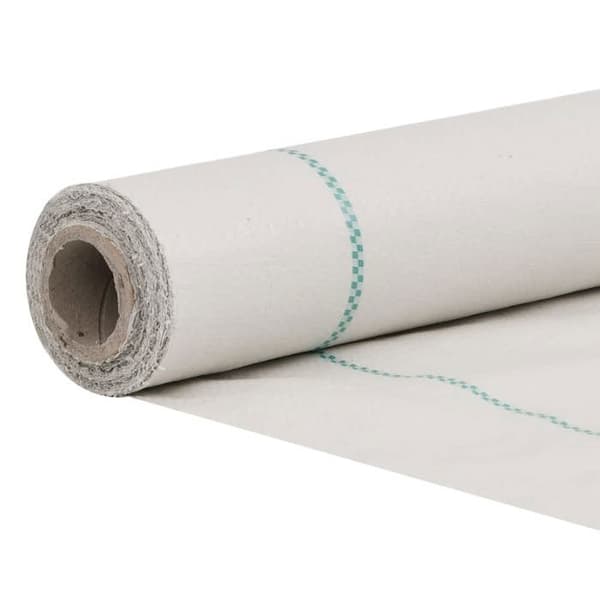vidaXL Membran mot ogräs vit 4x50 m PP 4005929