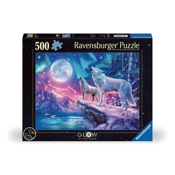 Ravensburger Star Line - Varg i Norrsken - 500 bitar