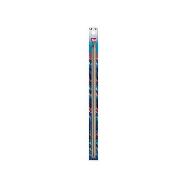 Stickor - Prym - 191558 - Aluminium - Gråpärl - 3,5 mm