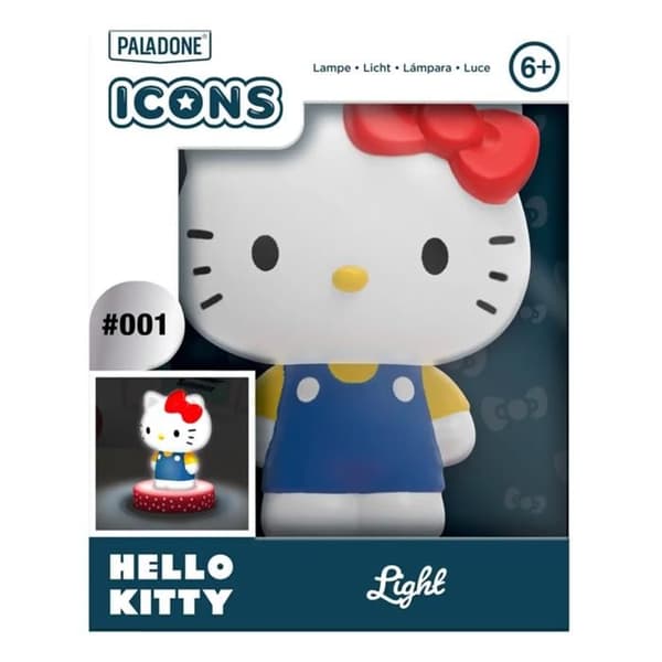 Nattlampa - PALADONE - Hello Kitty Ikon - Vit - Barn - Mjuk belysning