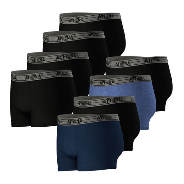 8-pack herrboxers Ecopack Basic Cotton Athena