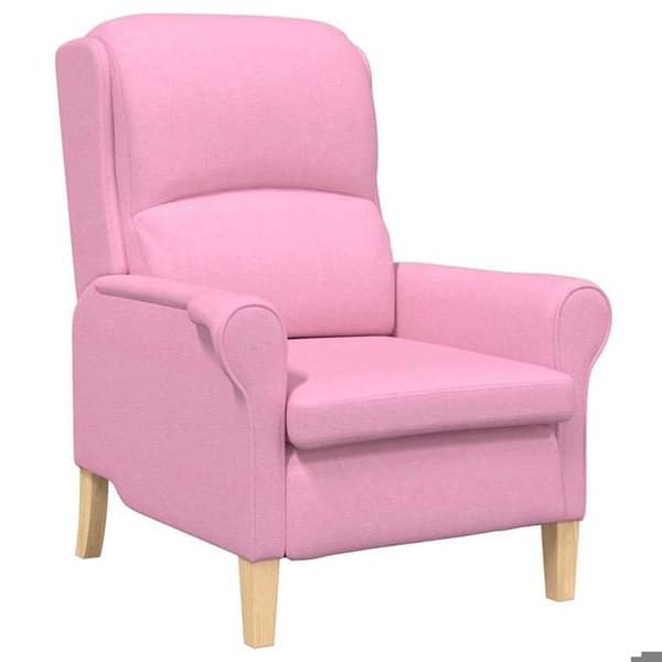vidaXL fåtölj Rose tyg 42009850