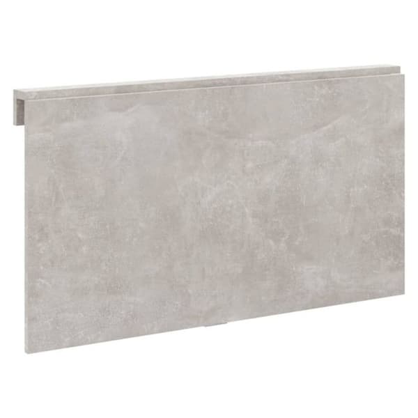 Väggfällbord - VIDAXL - 100x60 cm - Ingenjörsmaterial - Betonggrå - Modern Design