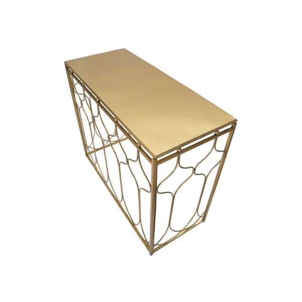 Konsol i guldmetall Arab 96,5 x 41 x 78 cm