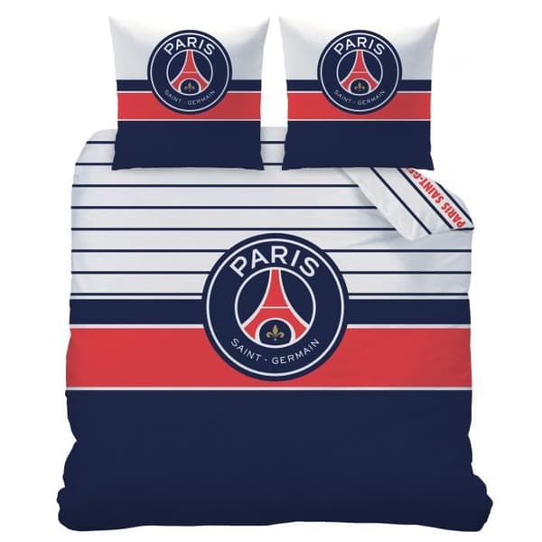 Bäddset - PSG - LOGO - 100% bomull - 240x200 cm - Tvättbar i 40°