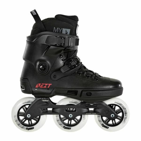 "Rullskridskor freestyle - POWERSLIDE - NEXT CORE Black 100 - Komfort - Prestanda - Modern design"