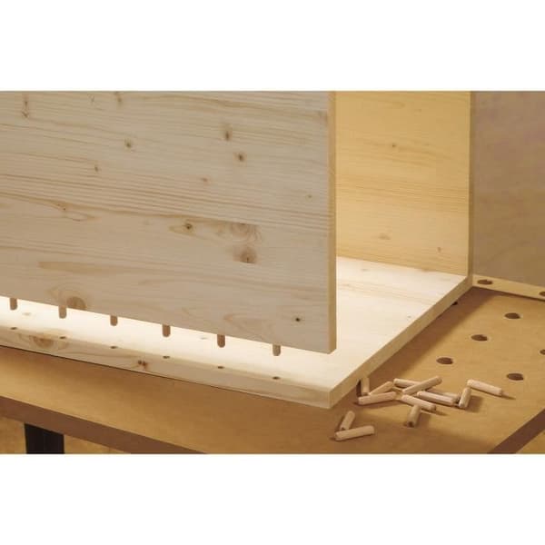 Tappar - WOLFCRAFT - Ø 8x40 mm - 40 stycken - Trä - Säljs i förpackningar