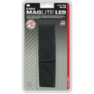 Maglite Nylonfodral för Mini 2AA och Mini 3AA LED-lampa Svartâ € ¦
