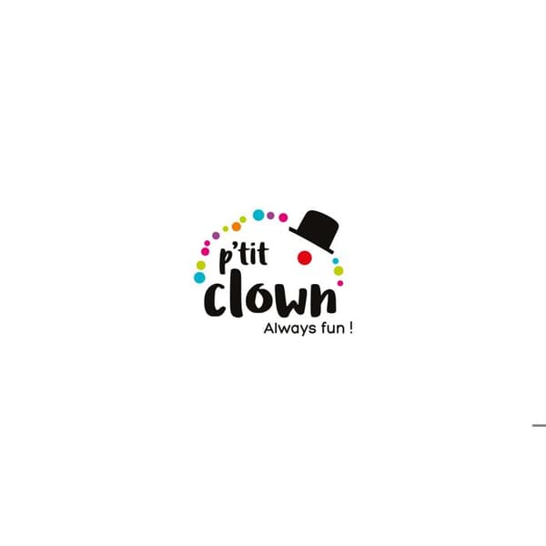 Födelsedagsljus - LILLA CLOWN - Siffra 8 - Guld - 9 x 5 cm