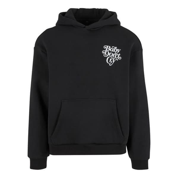 Upscale Baby Don't Cry Fluffy hoodie - svart