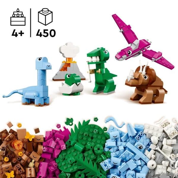 LEGO Classic 11041 Creative Dinosaurs - Byggleksak inklusive T-rex