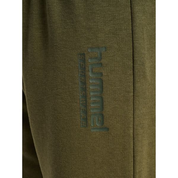 Hummel Base Regular barn joggingsbyxor - grön