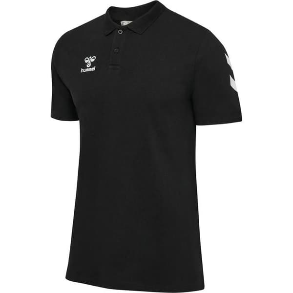 Polo Hummel Go 2.0 Chevron - svart