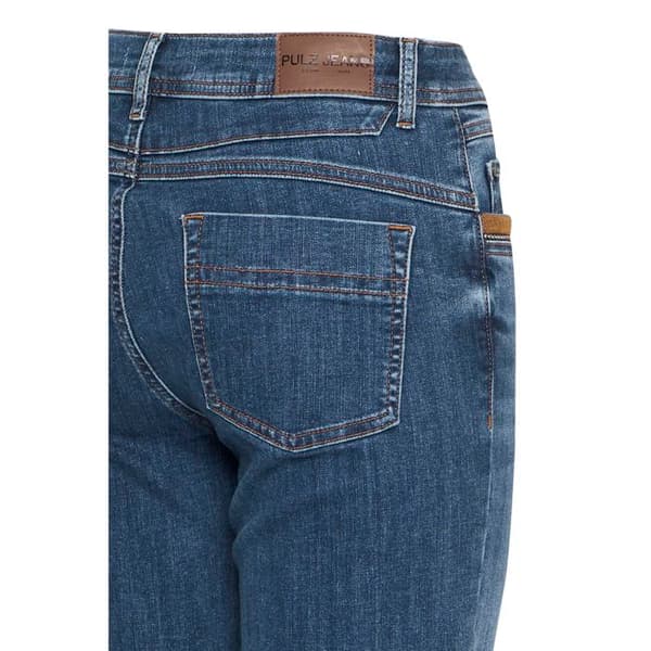Jeans med rak passform dam Pulz Jeans Zelle