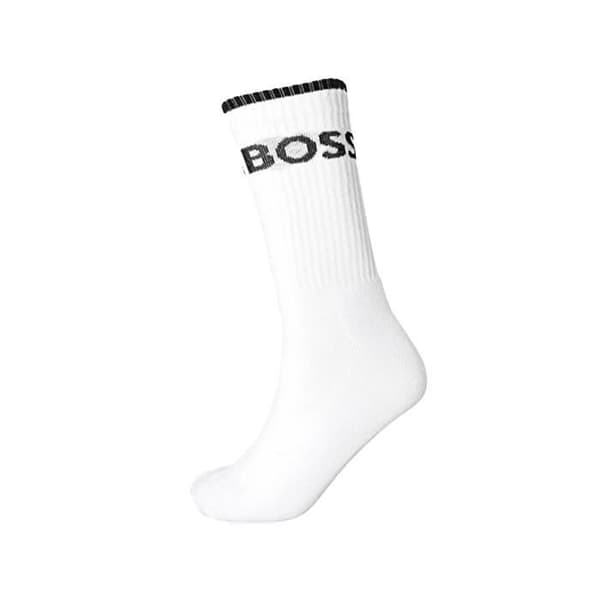 Strumpor - Boss - Man - pack x6 - Vit - Bomull